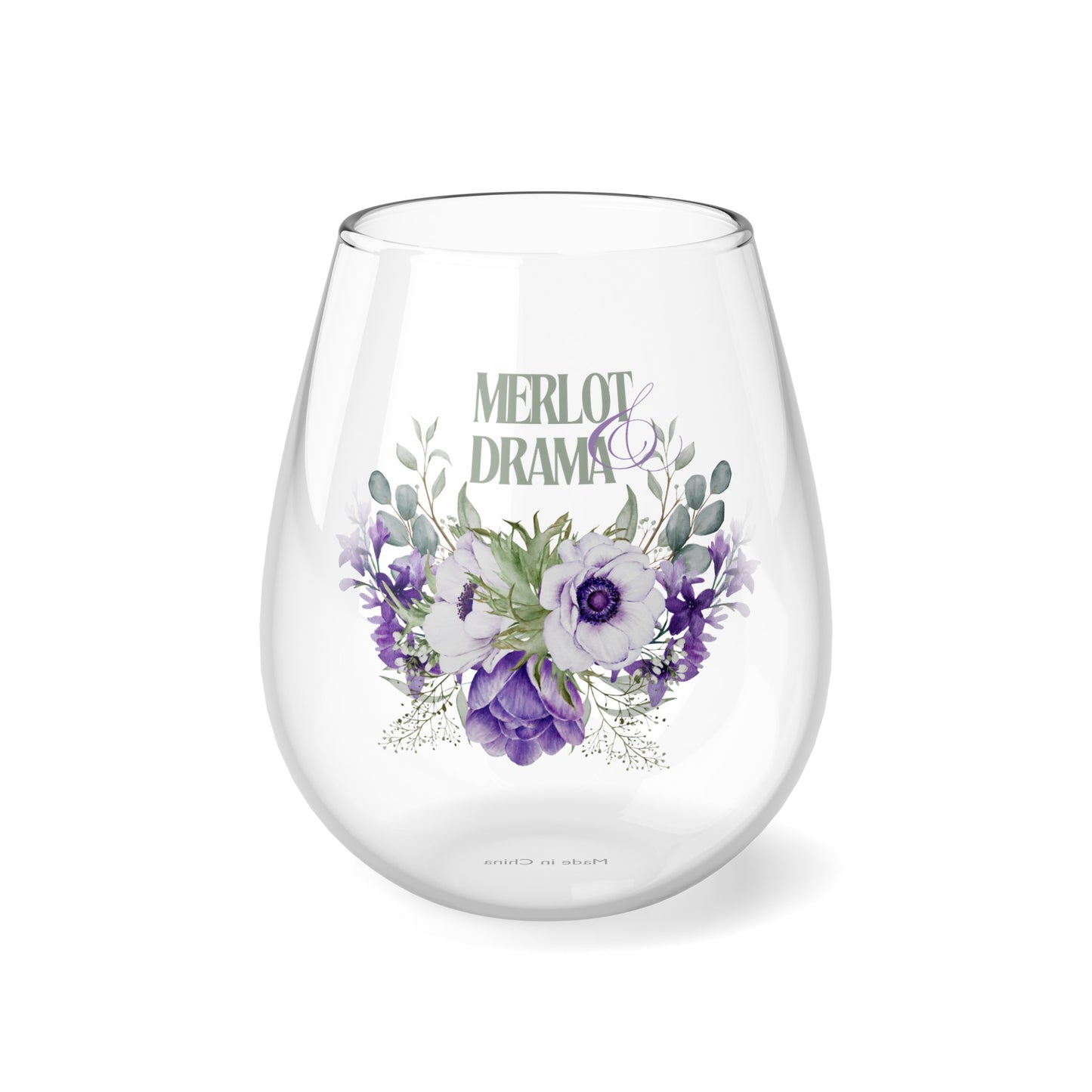 Stemless Wine Glass, 11.75oz