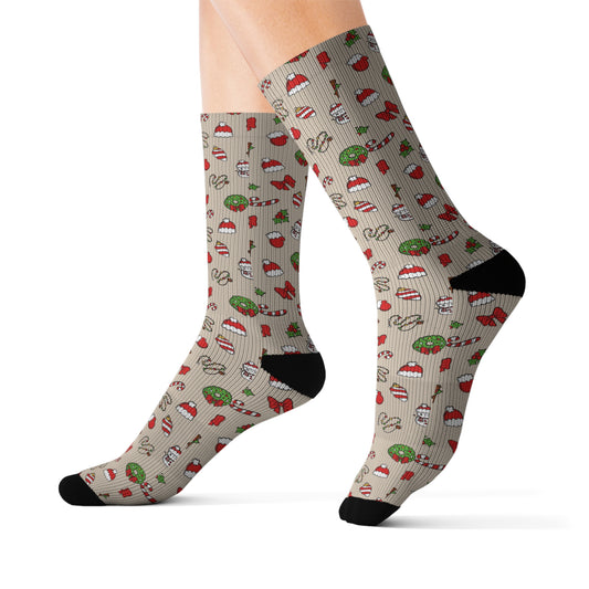 New Year Socks - Sublimation