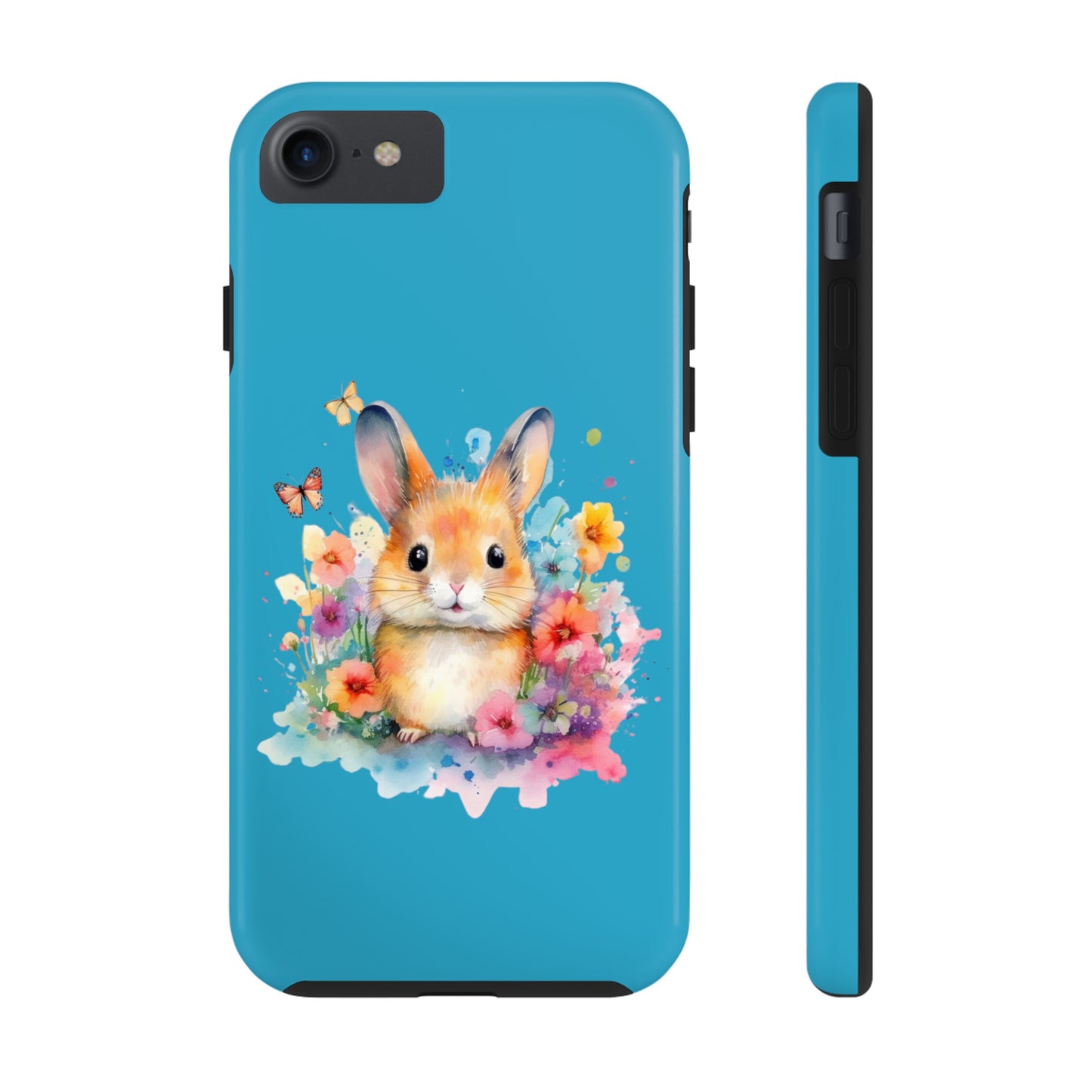 Copy of Dark Blue Tough Phone Cases Rabbit Design