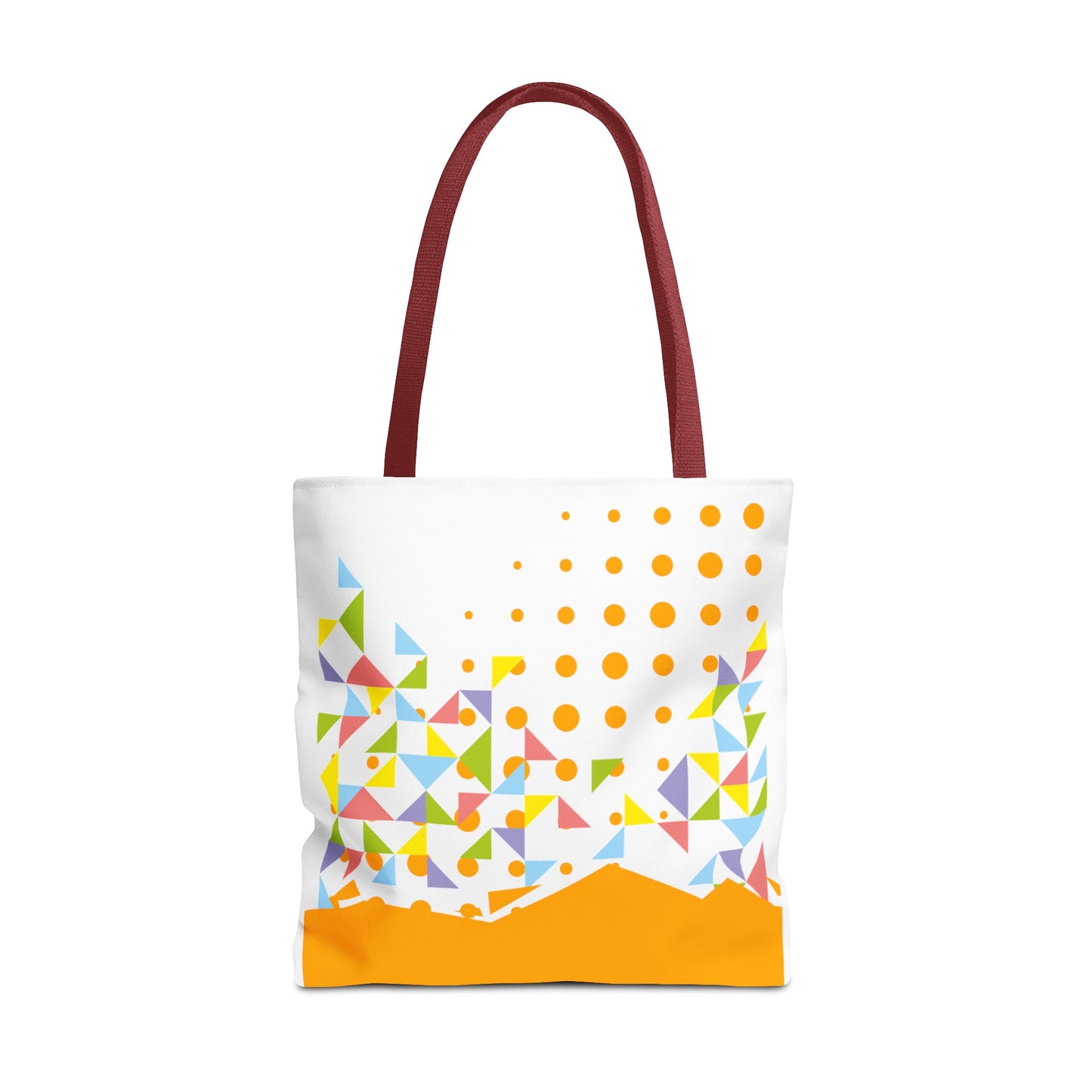 Tote Bag Geometric Design