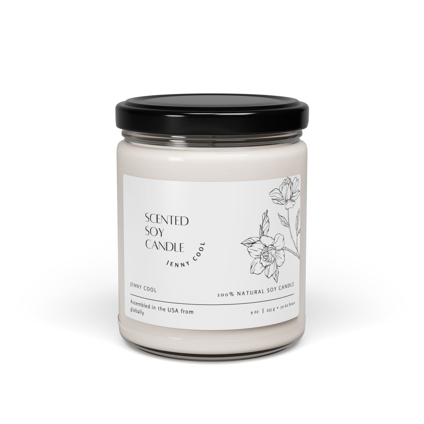 Scented Soy Candle, 9oz