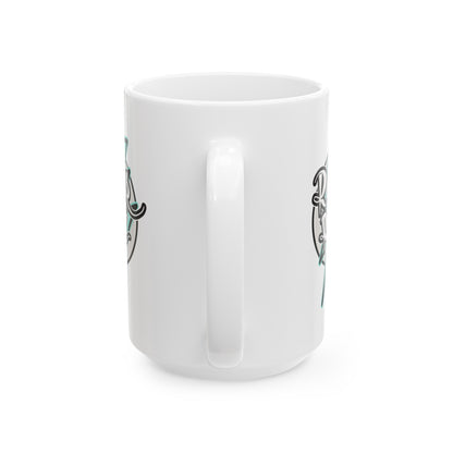 Rock&Roll Ceramic Mug , (11oz, 15oz)