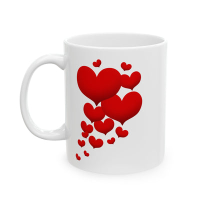 Love Is On The Air Ceramic Mug