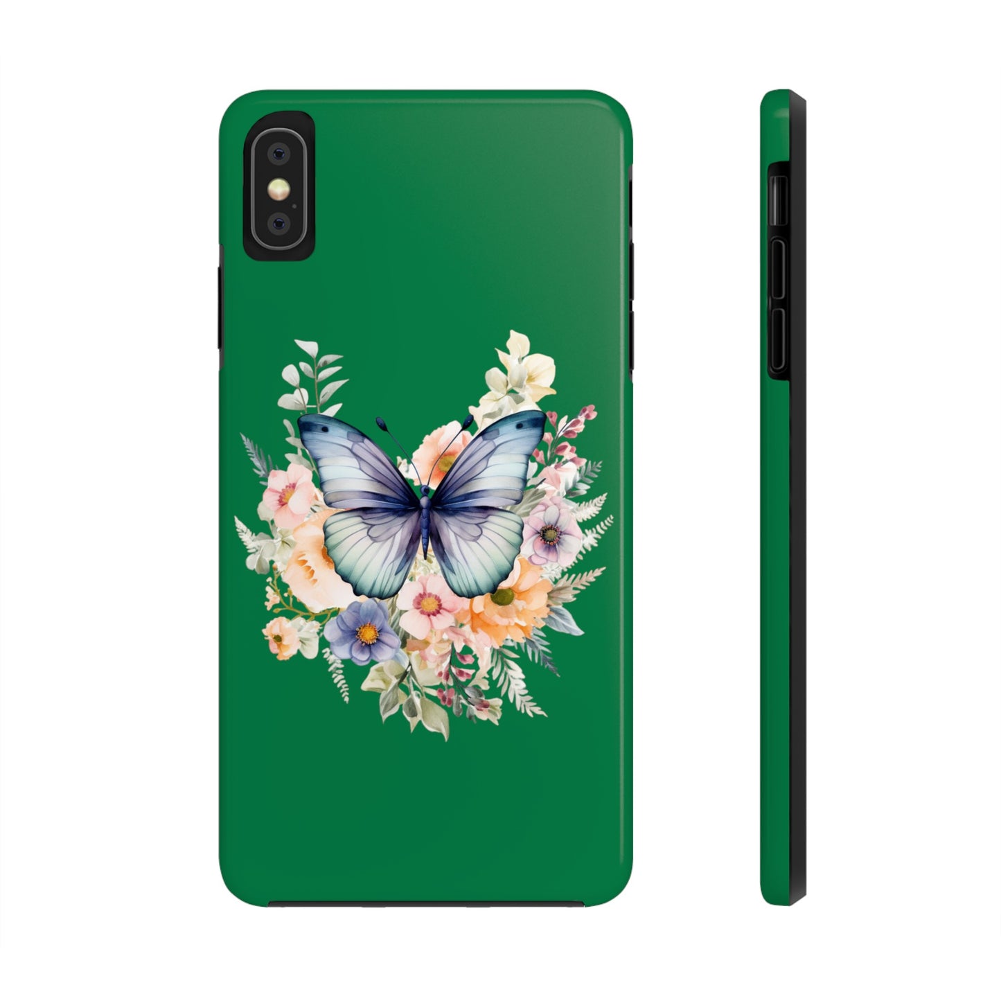 Dark Green Tough Phone Cases