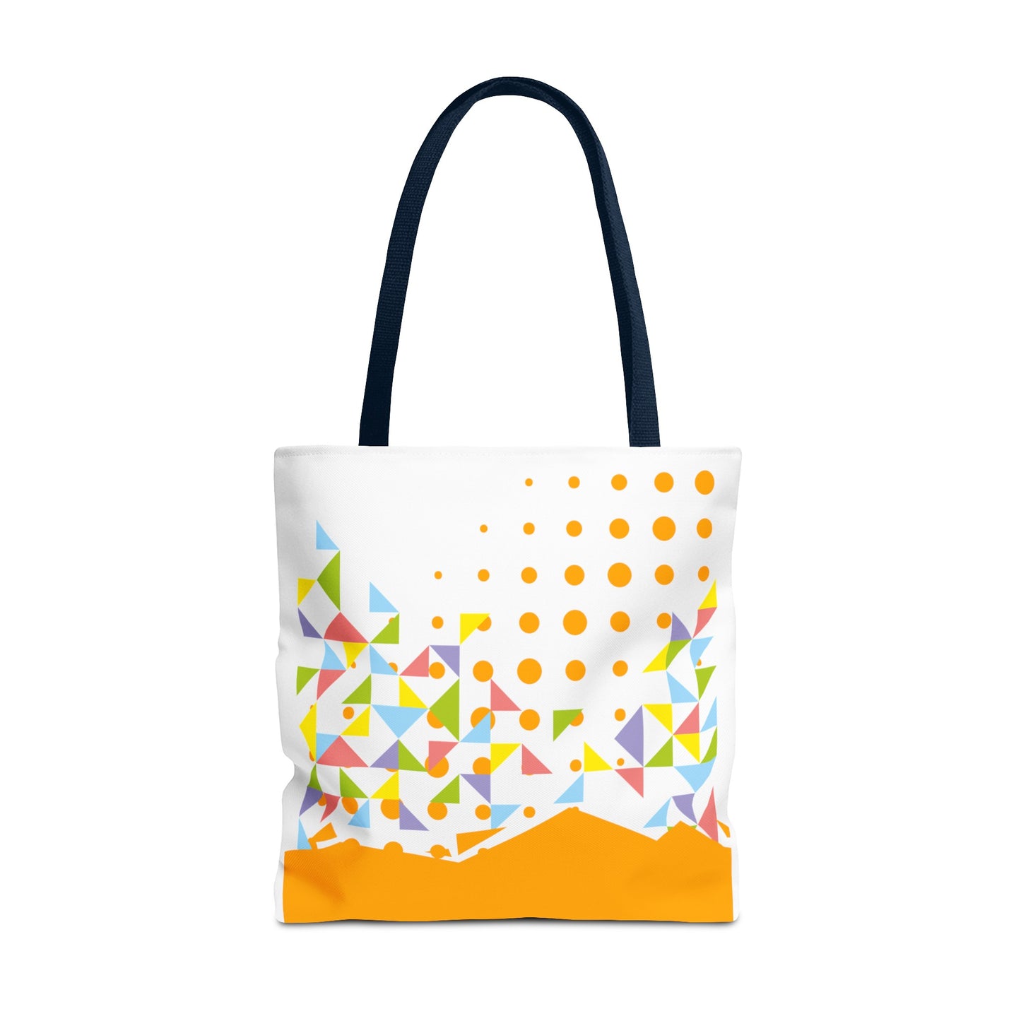 Tote Bag Geometric Design