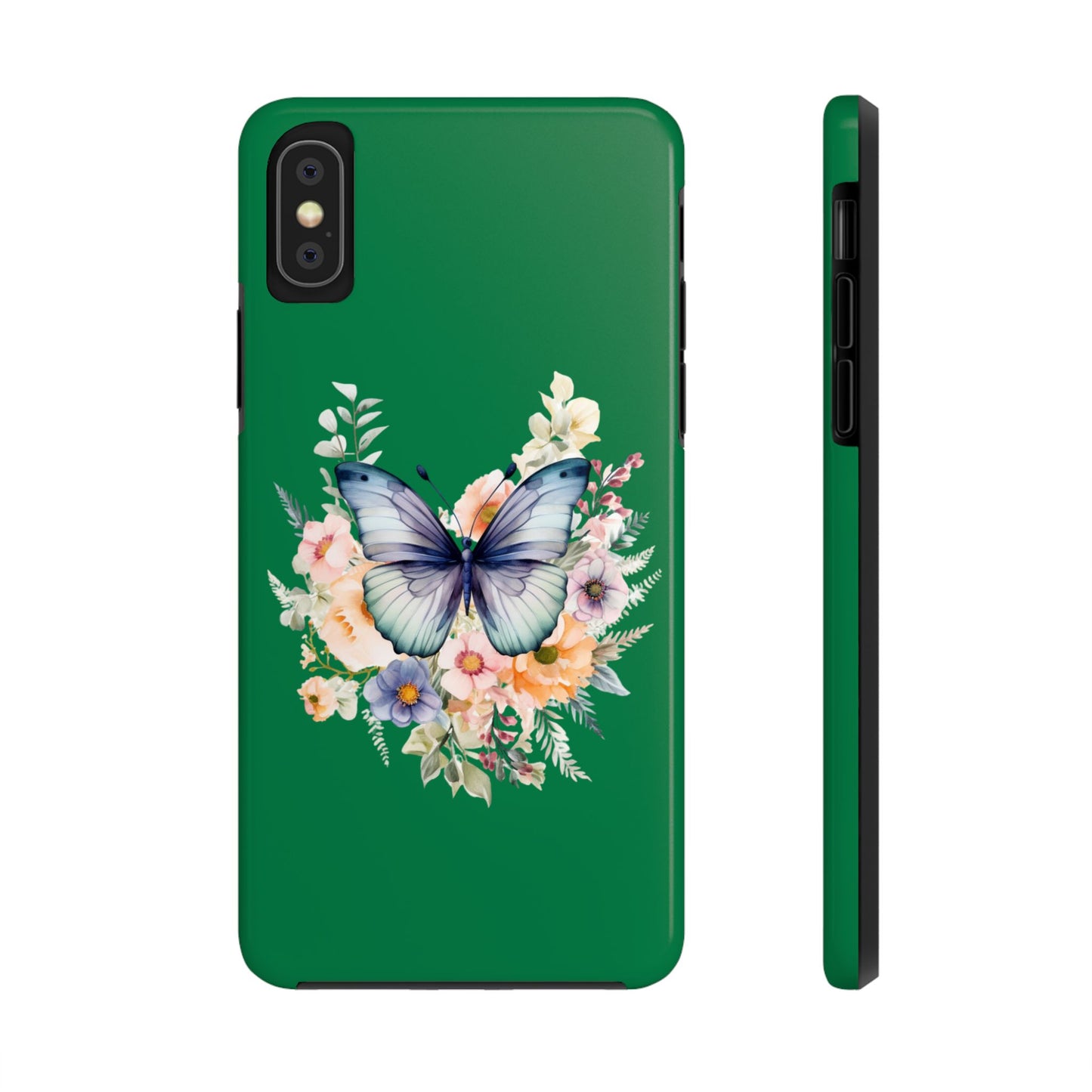 Dark Green Tough Phone Cases