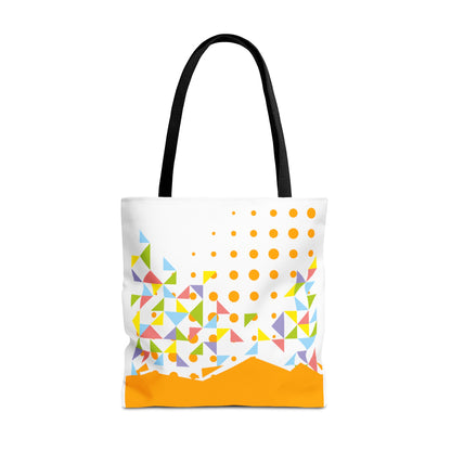 Tote Bag Geometric Design