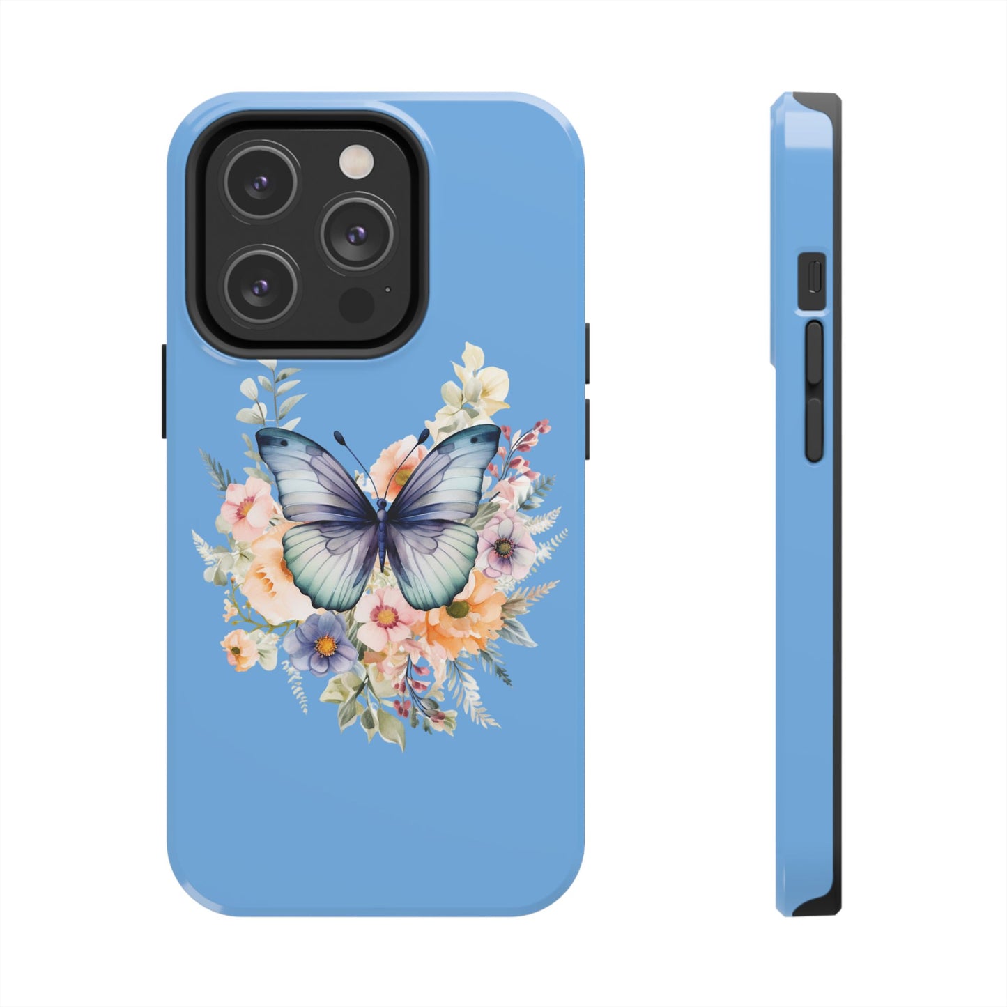 Light Blue Tough Phone Cases