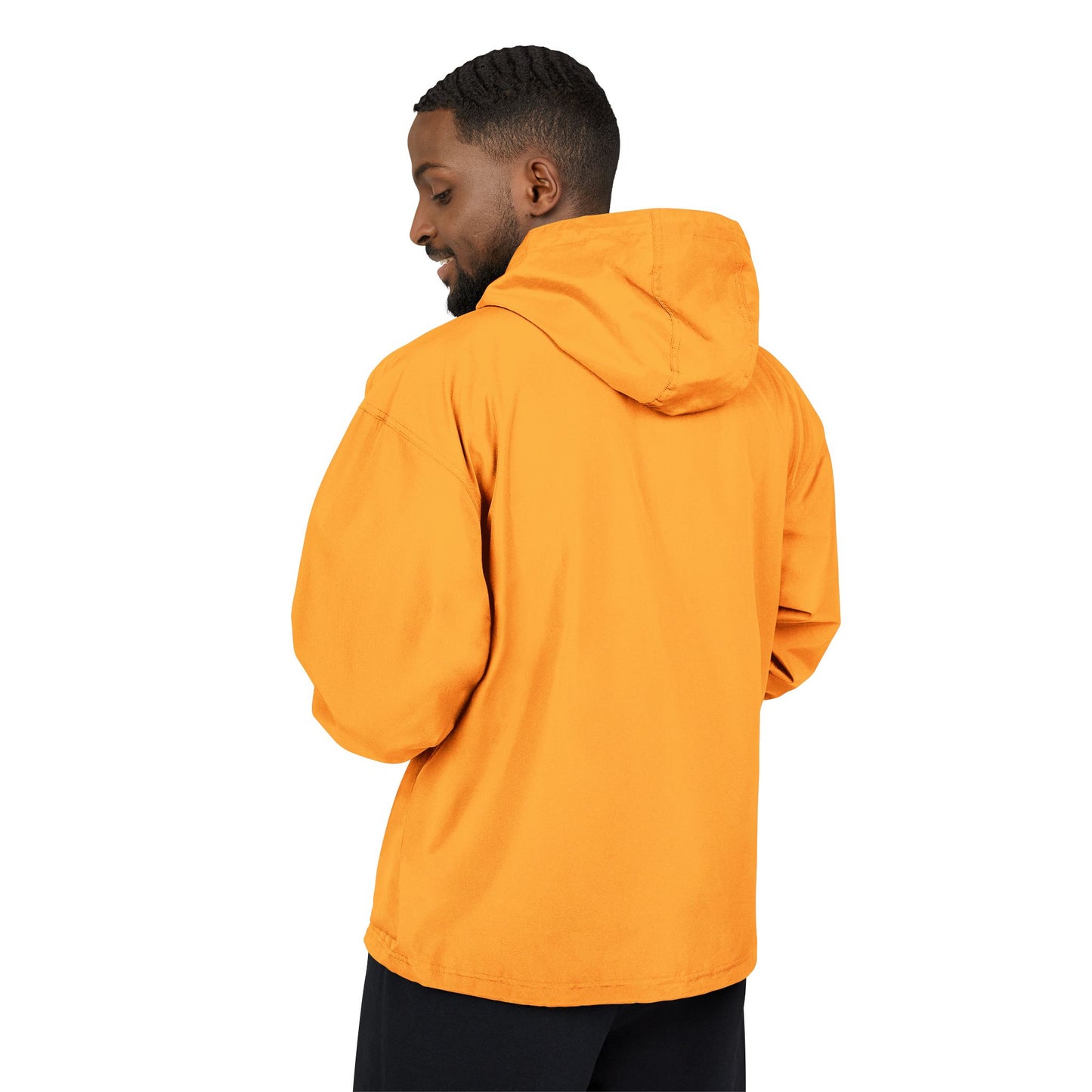 Champion Packable Anorak Jacket – Water-Resistant Lightweight Windbreaker with JC Digital Print (Unisex)