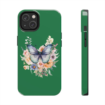 Dark Green Tough Phone Cases