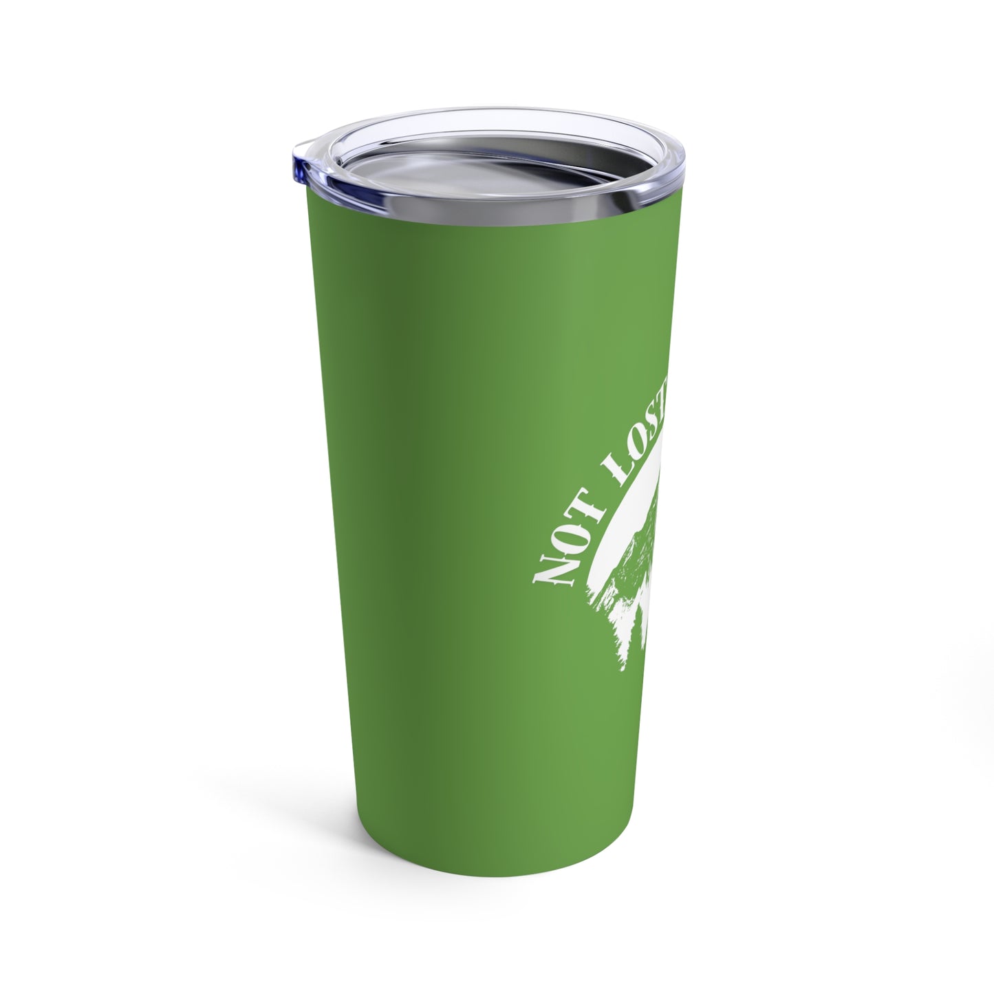 Green Camping Tumbler 20oz