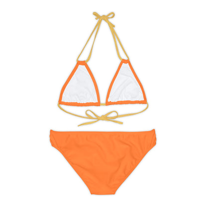 Crusta Strappy Bikini Set (AOP) with Butterfly design