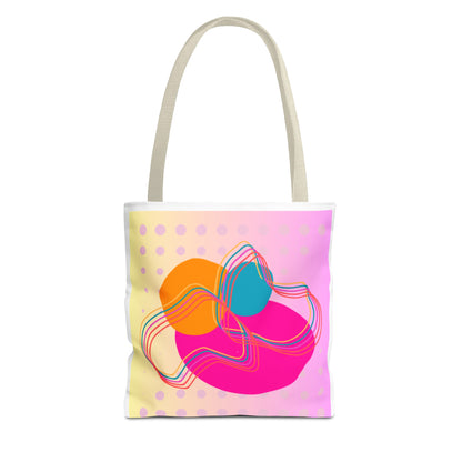 Tote Bag Geometric Design