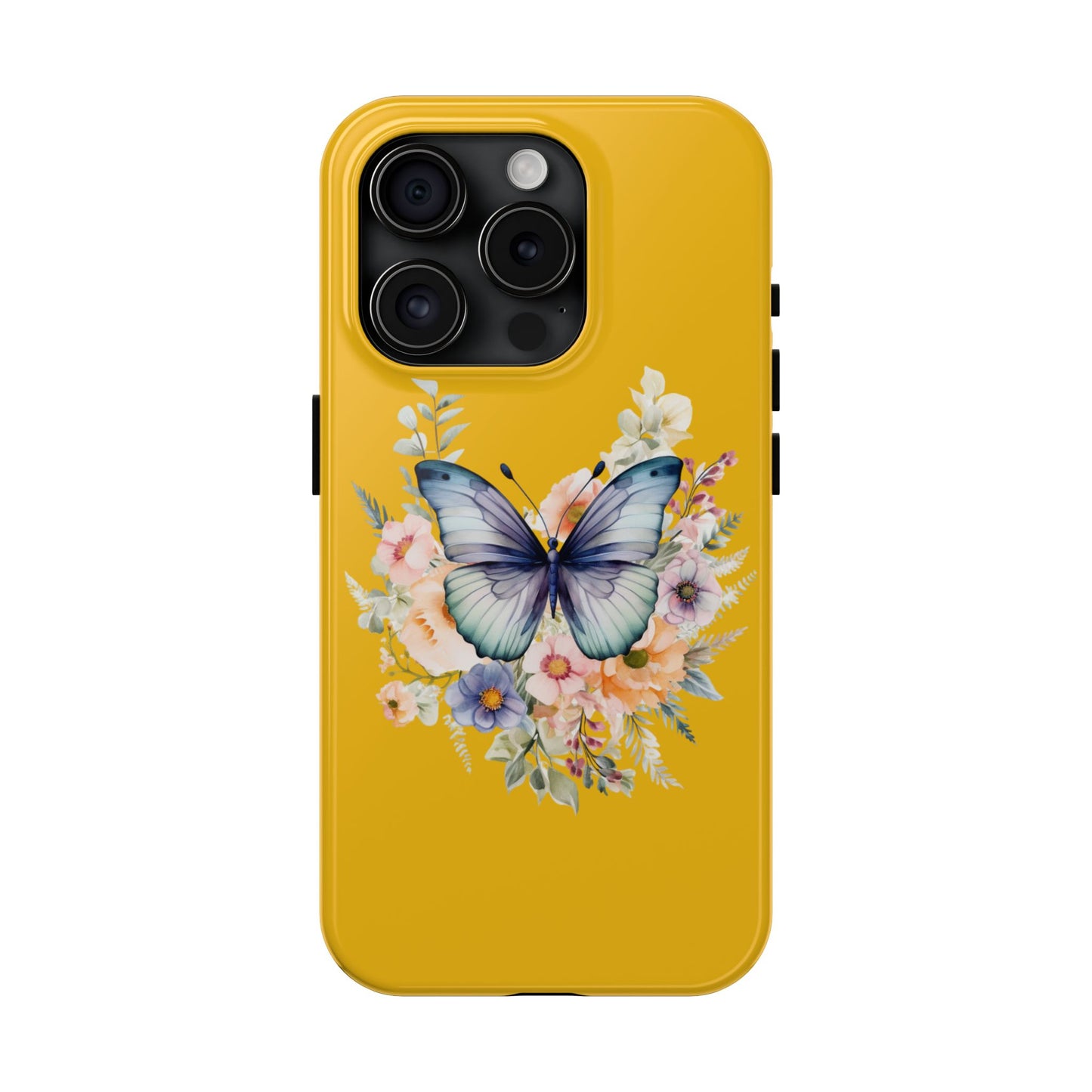 Yellow Tough Phone Cases