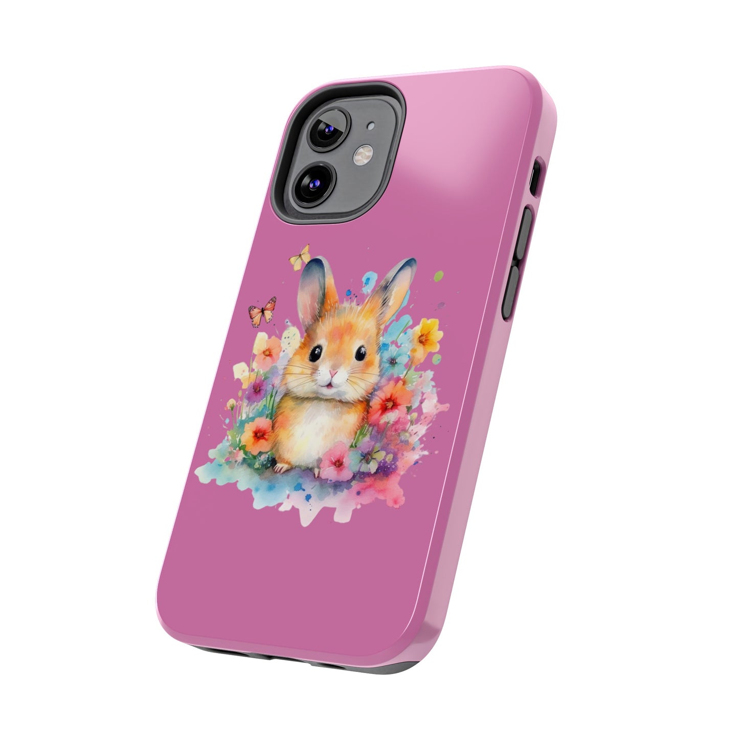 Like Pink Tough Phone Cases Rabbit Design