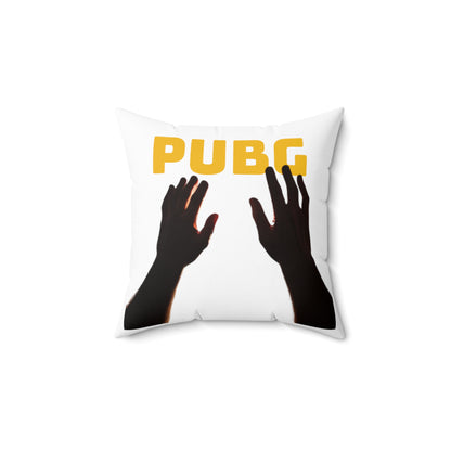 PubG Spun Polyester Square Pillow