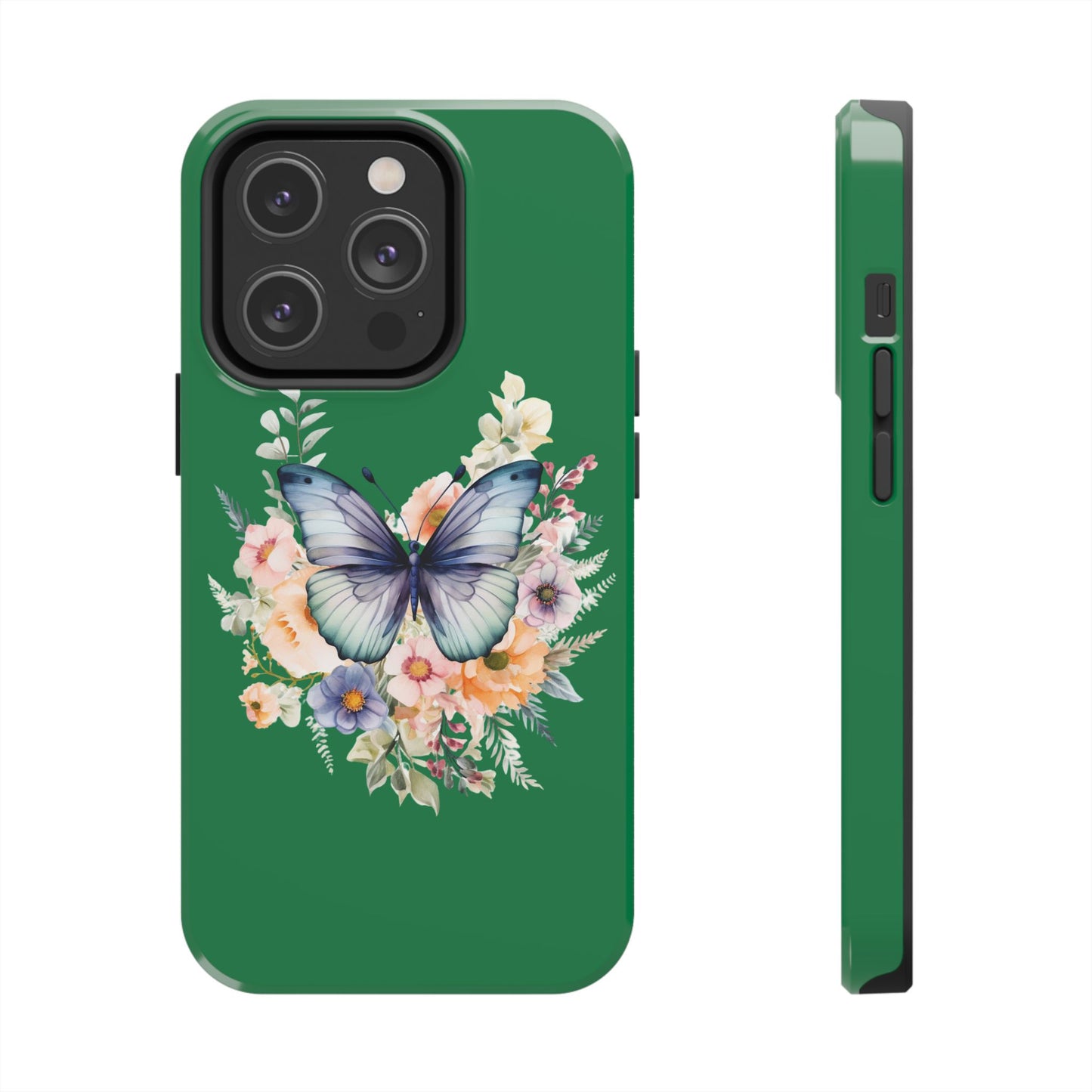 Dark Green Tough Phone Cases