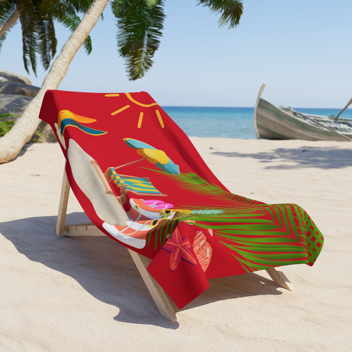 Summer Vibes Beach Towel