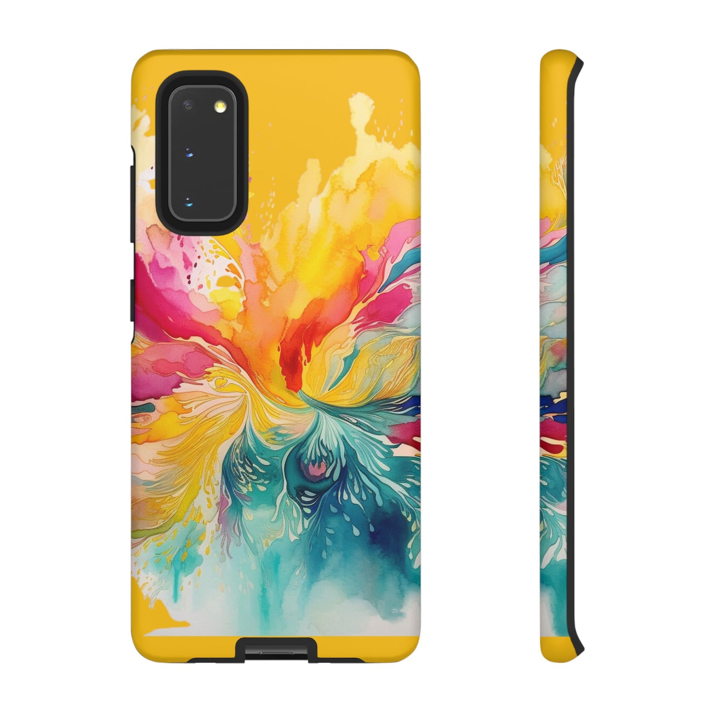 Yellow Tough Cases for all phone types