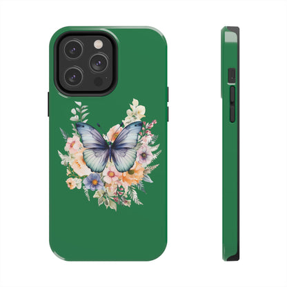 Dark Green Tough Phone Cases