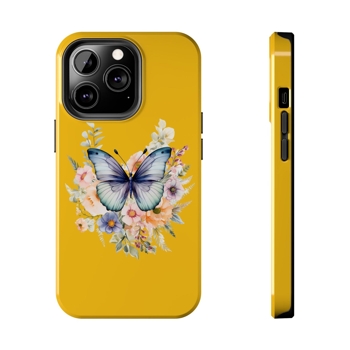 Yellow Tough Phone Cases