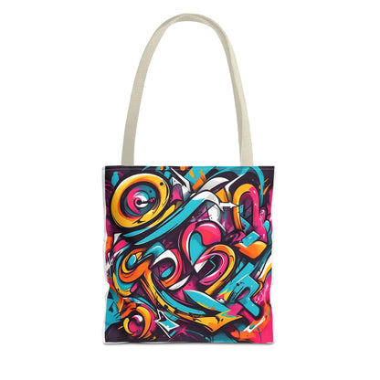 Tote Bag with Graffiti design