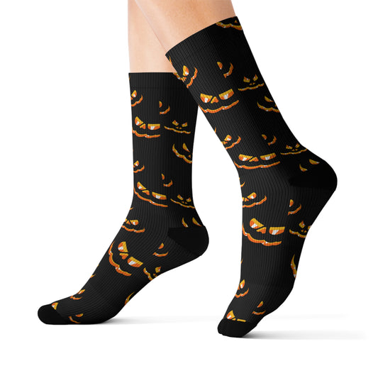 Halloween Bat Socks - Sublimation