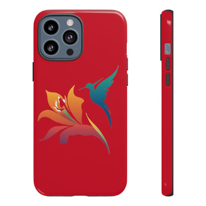 Dark Red Cases for all phone types