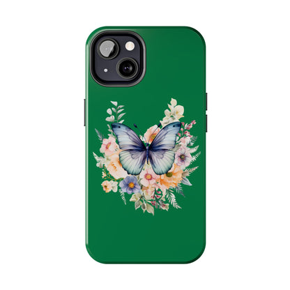 Dark Green Tough Phone Cases