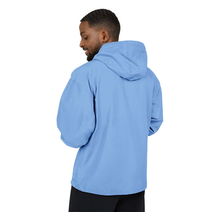 Champion Packable Anorak Jacket – Water-Resistant Lightweight Windbreaker with JC Digital Print (Unisex)