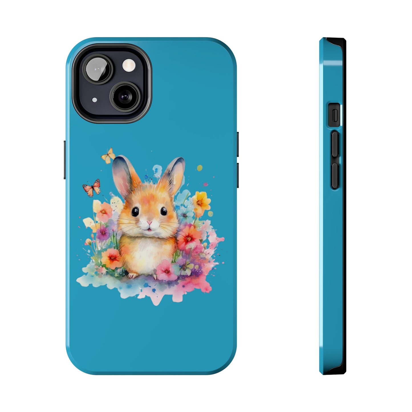 Copy of Dark Blue Tough Phone Cases Rabbit Design