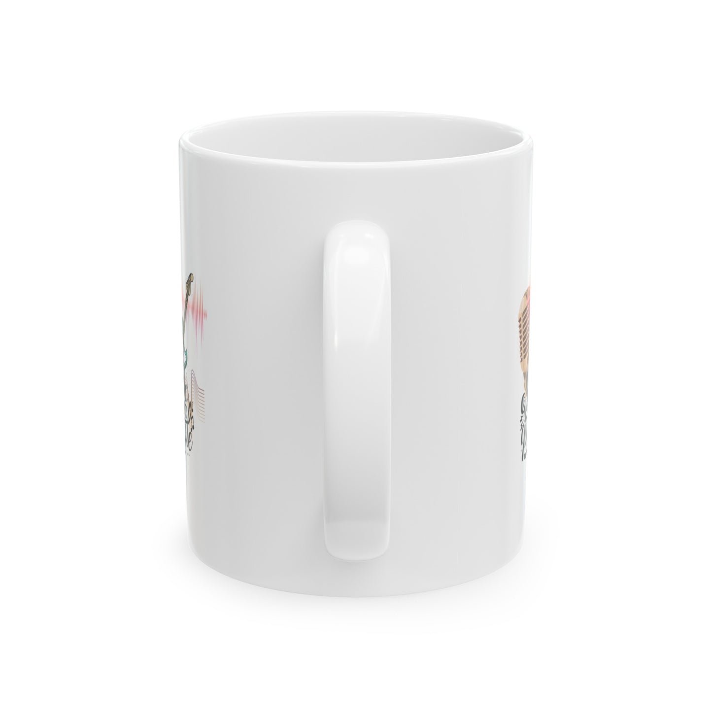 Ceramic Mug for Music Lovers, (11oz, 15oz)