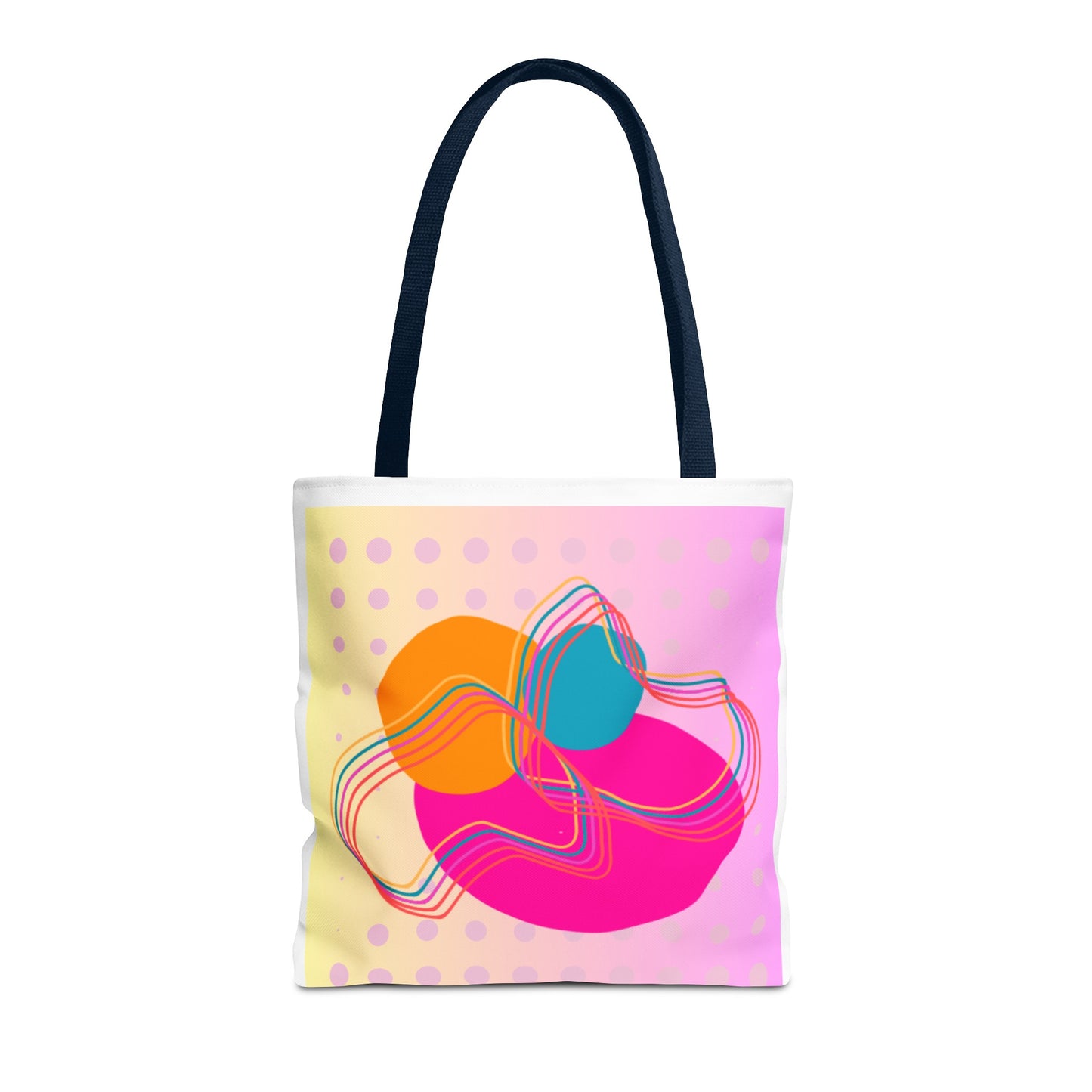 Tote Bag Geometric Design