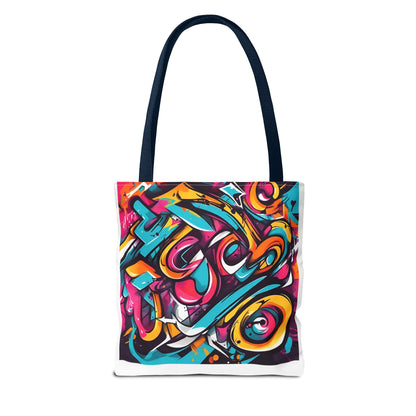 Tote Bag with Graffiti design