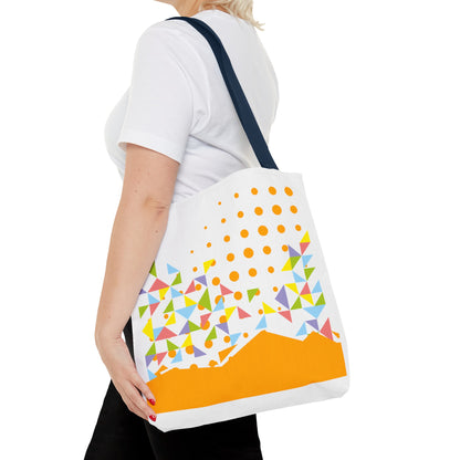 Tote Bag Geometric Design