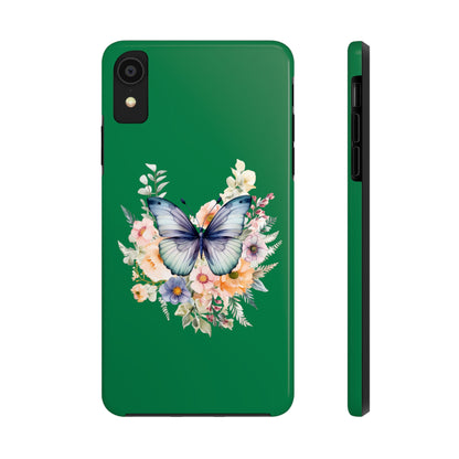 Dark Green Tough Phone Cases