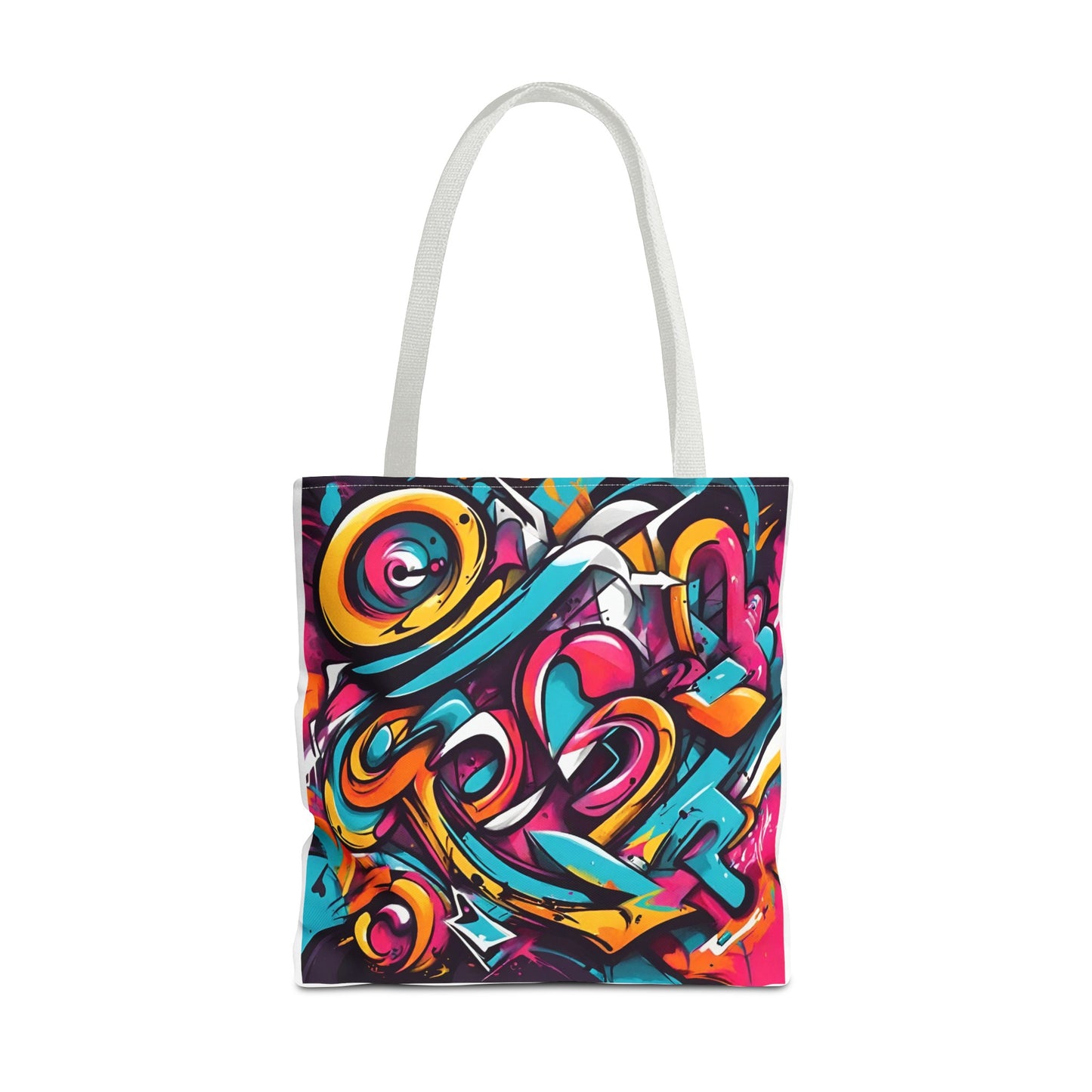 Tote Bag with Graffiti design