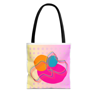 Tote Bag Geometric Design