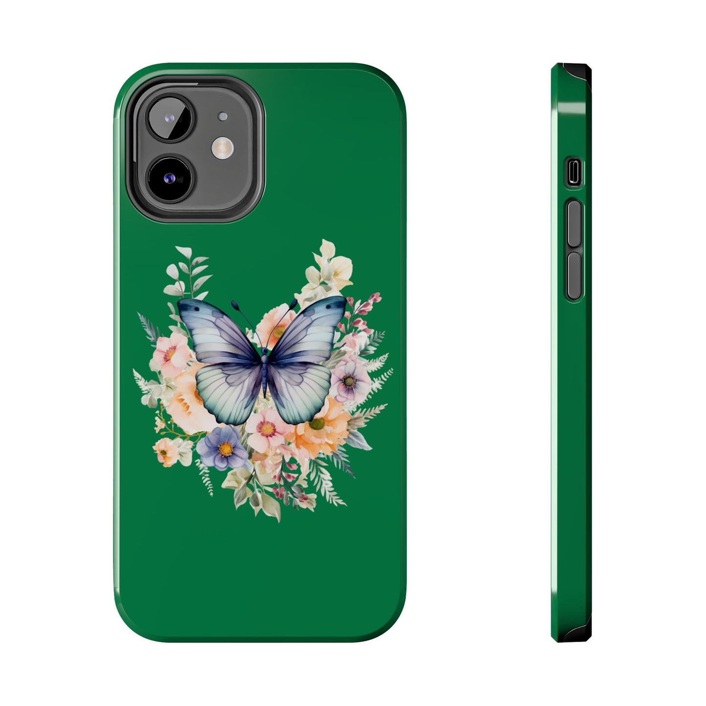 Dark Green Tough Phone Cases