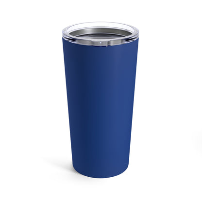 Navy Camping Tumbler 20oz