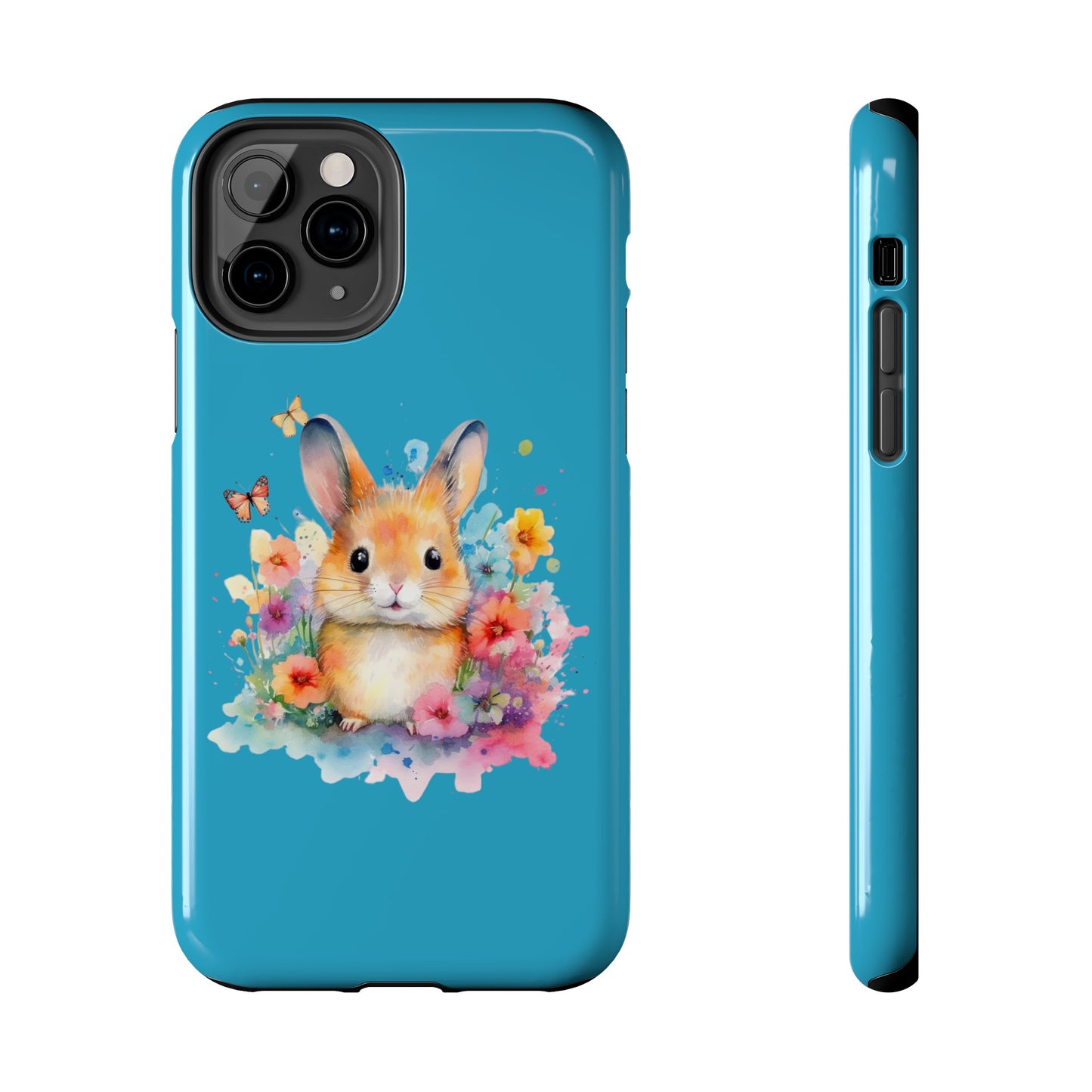 Copy of Dark Blue Tough Phone Cases Rabbit Design