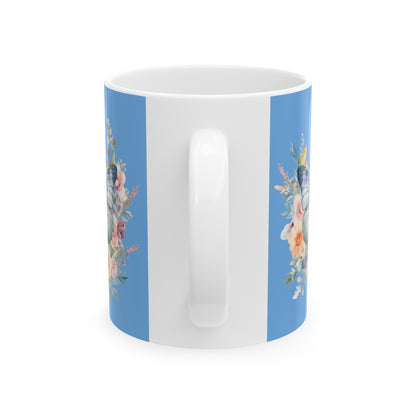 Ceramic Mug Butterfly, (11oz, 15oz)