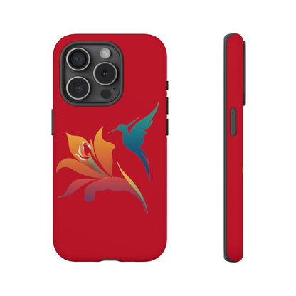 Dark Red Cases for all phone types