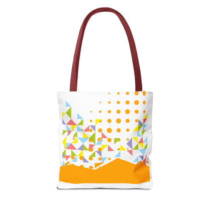 Tote Bag Geometric Design