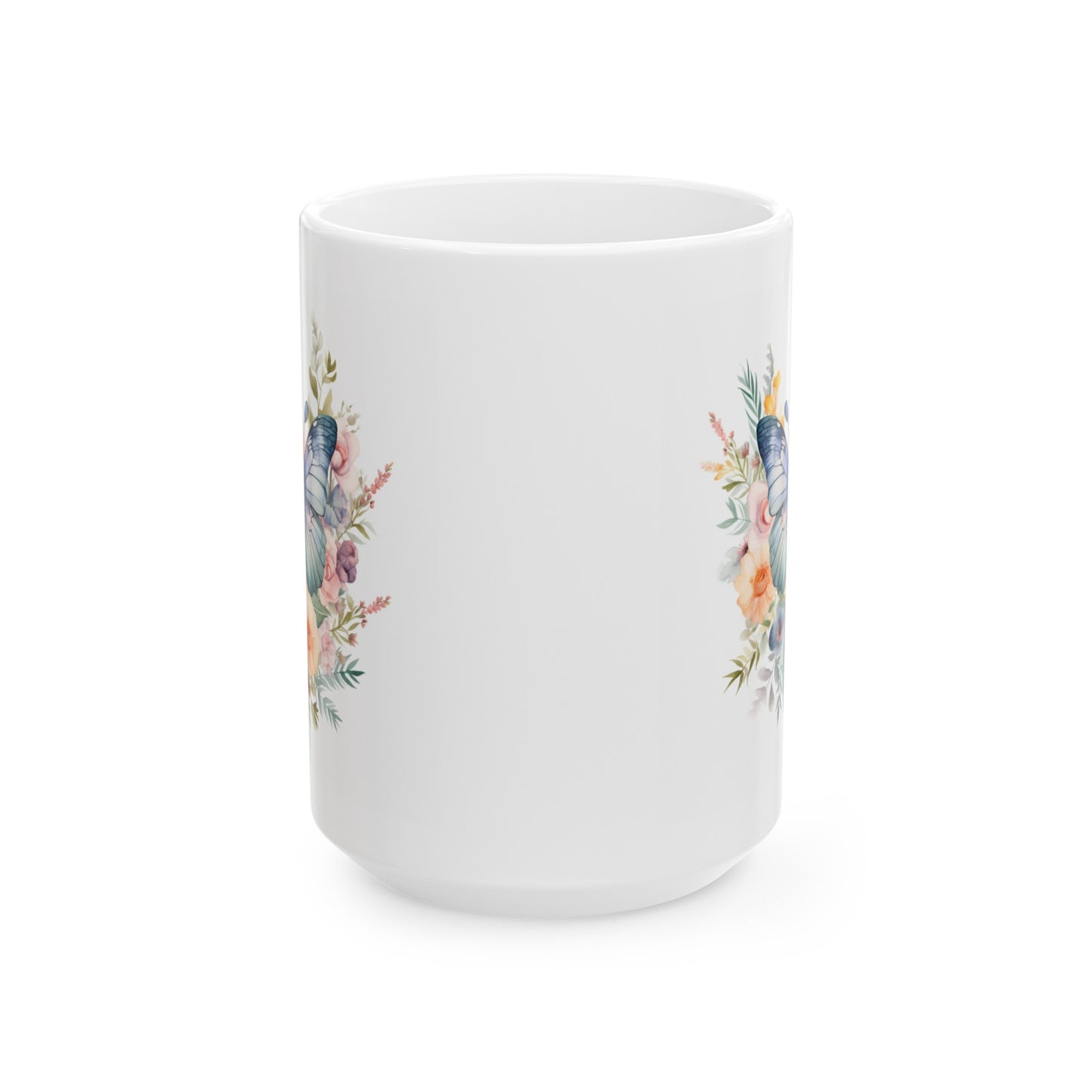 Ceramic Mug Butterfly, (11oz, 15oz)