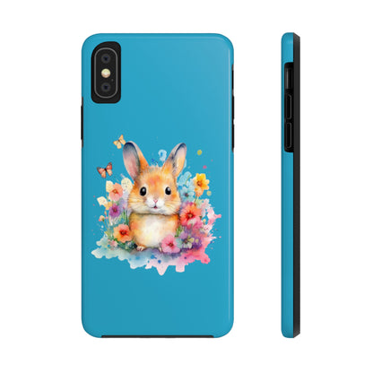 Copy of Dark Blue Tough Phone Cases Rabbit Design