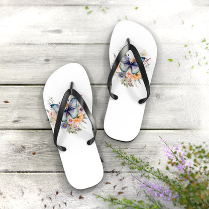 Flip Flops with Butterfly Design