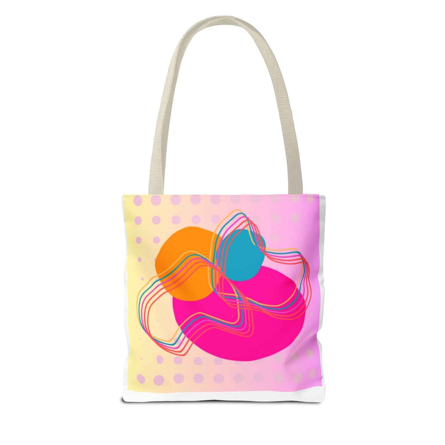 Tote Bag Geometric Design