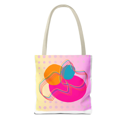 Tote Bag Geometric Design