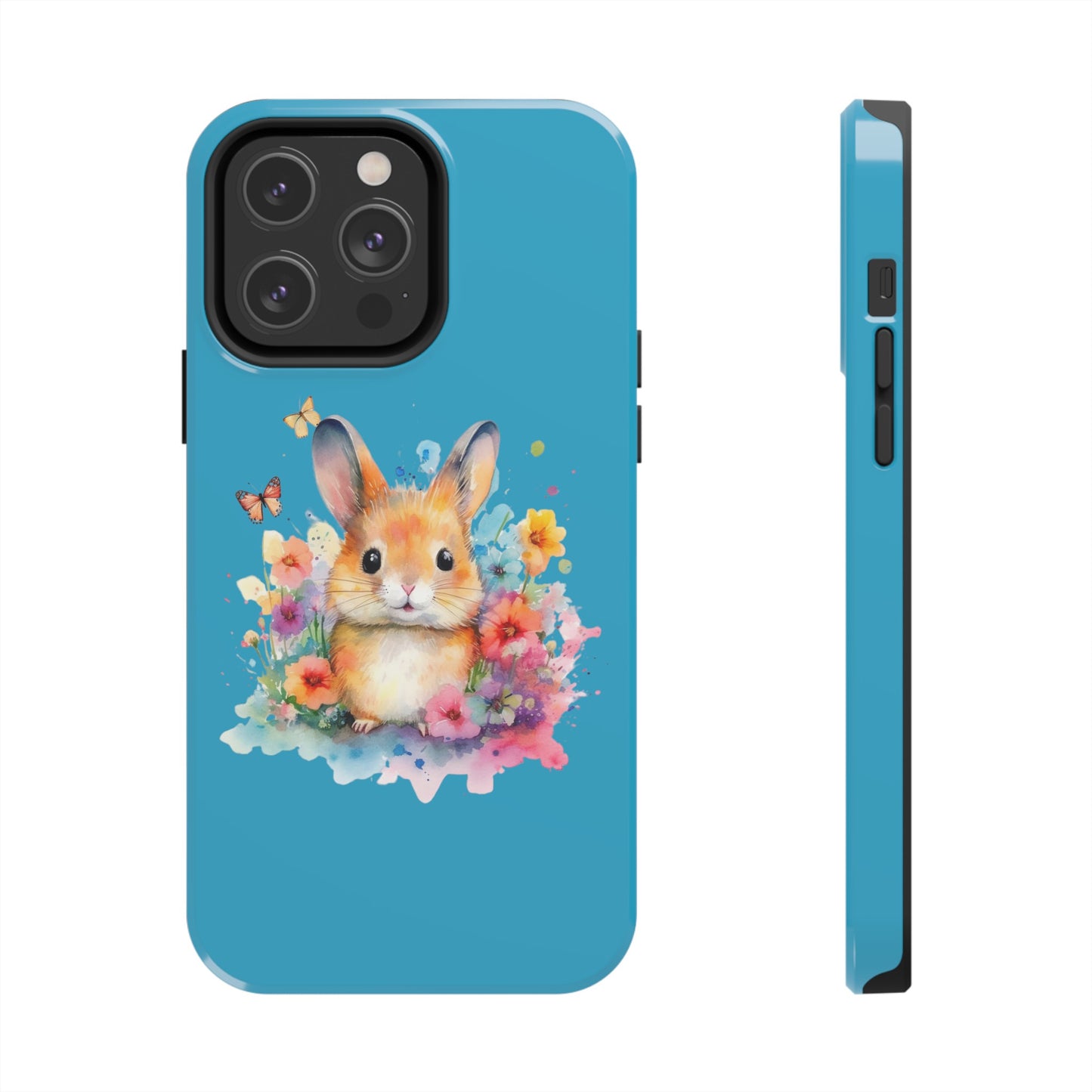 Copy of Dark Blue Tough Phone Cases Rabbit Design